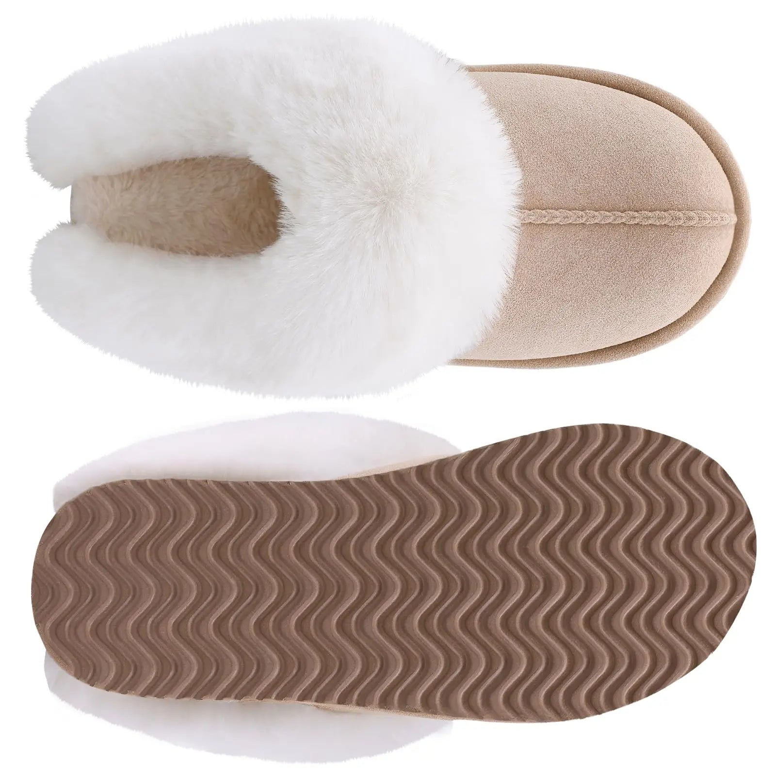 Warm Fur House Slippers - For Her