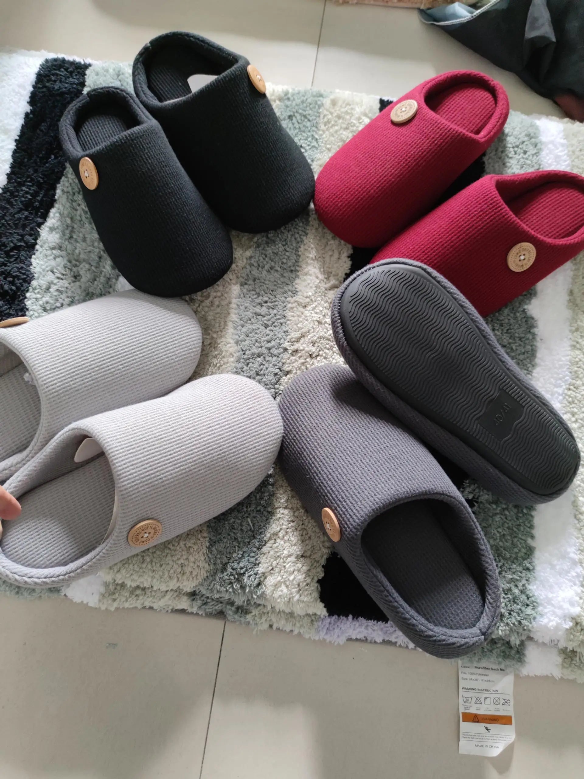 Warm House Slippers - For Him