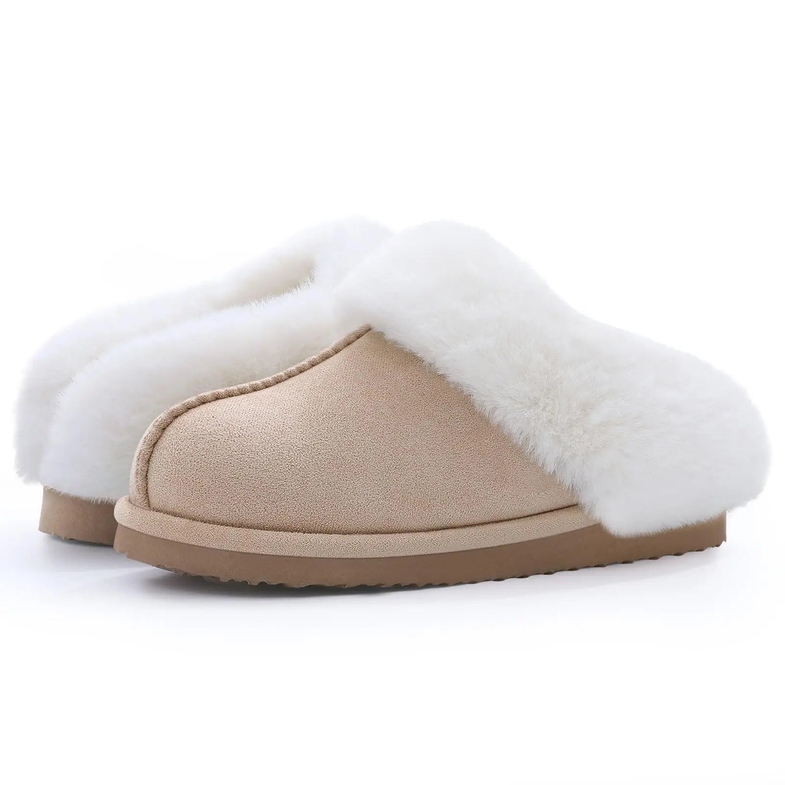 Warm Fur House Slippers - For Her
